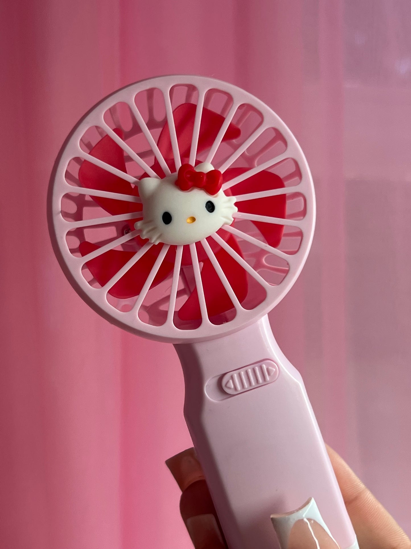 Hello kitty Pink fan