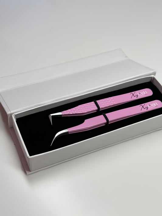 90° boot + curved isolation tweezers